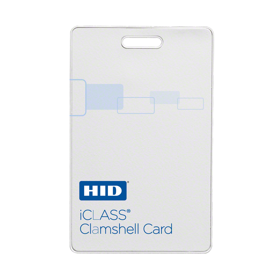 Cartão HID iClass Clamshell