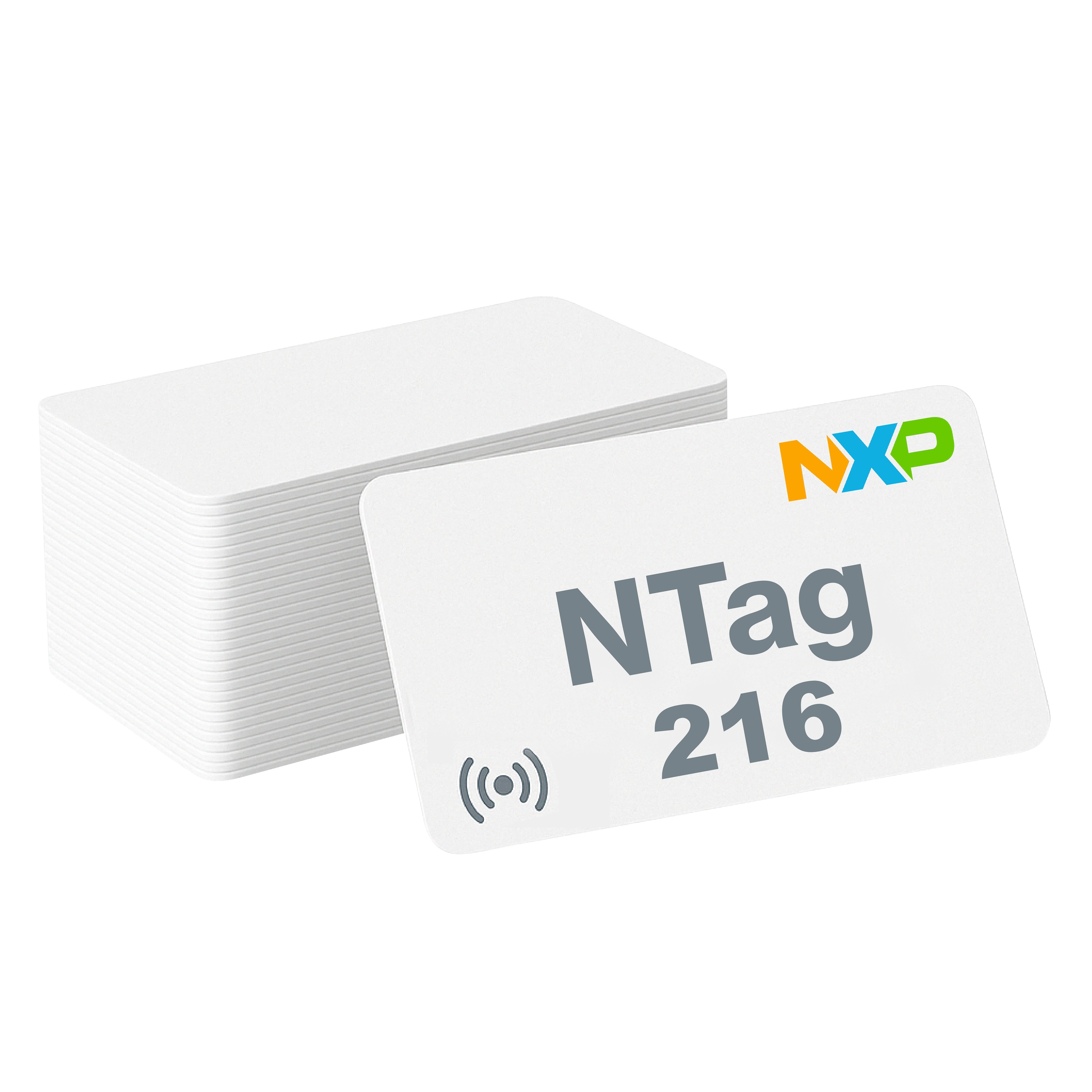 Cartões NFC, da marca NXP ntag216