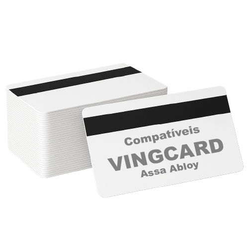 cartões de banda magnética compatíveis com fechaduras de hotel vingcard | assa abloy