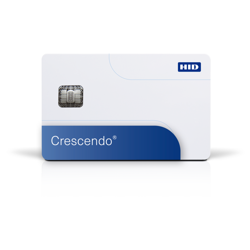 Cartão HID Crescendo com chip para autenticação forte