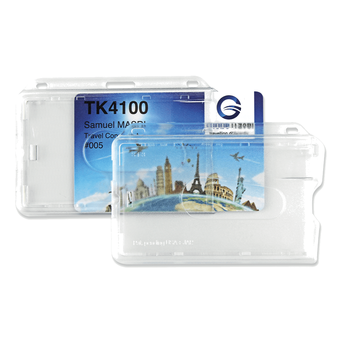 Porta-cartão rigído horizontal, 1840-639X