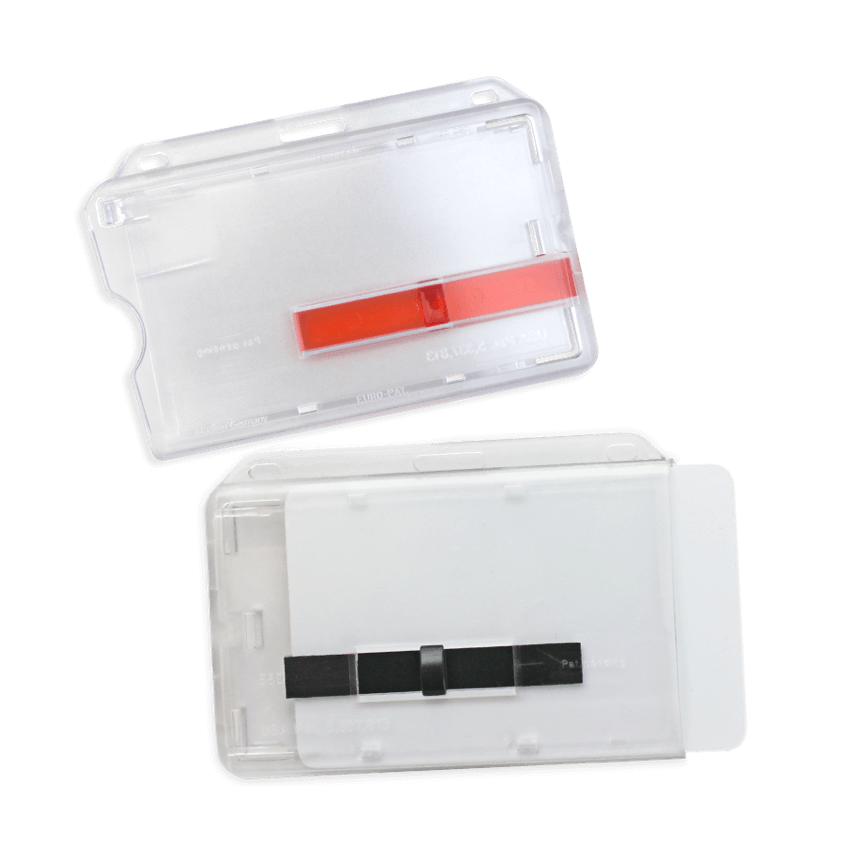 Porta-cartão rigído horizontal, 1840-64XX