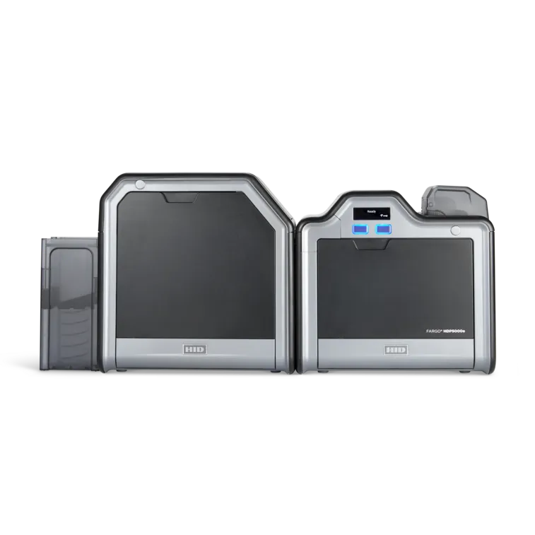 Impressora de cartões PVC HID Fargo HDP5000e single-side com laminador
