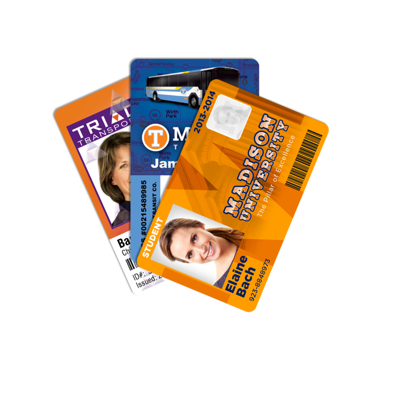 Conjunto de cartões de identificação personalizados
